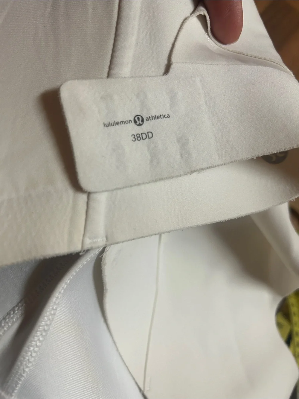 lululemon athletica Smooth Cross-Back Sports Bra in Light Taupe